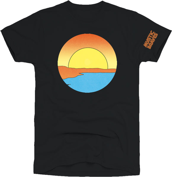 Black Pacific Afterglow T-Shirt